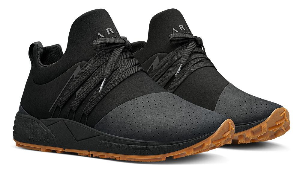 ARKK Collection Raven Nubuck S-E15 Vibram | Black Gum | Men Raven